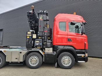 Scania R480 8x2 / HIAB 105 tm CRANE / KRAN